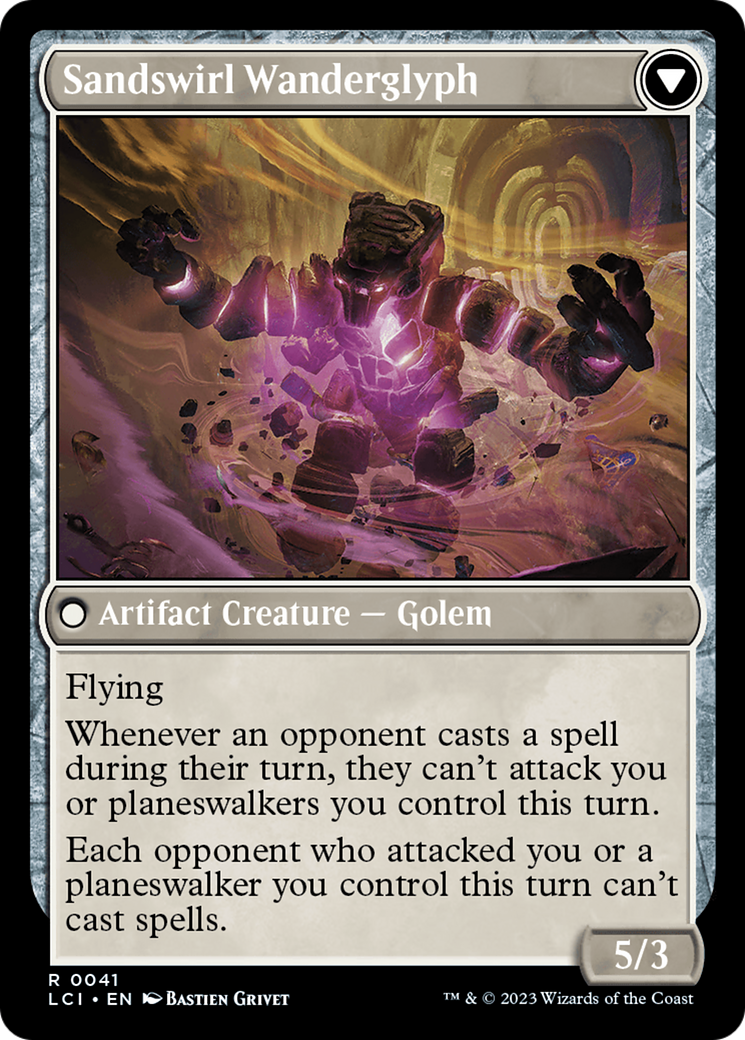 Unstable Glyphbridge (LCI-041) [The Lost Caverns of Ixalan] Foil MTG Single Wizards of the Coast