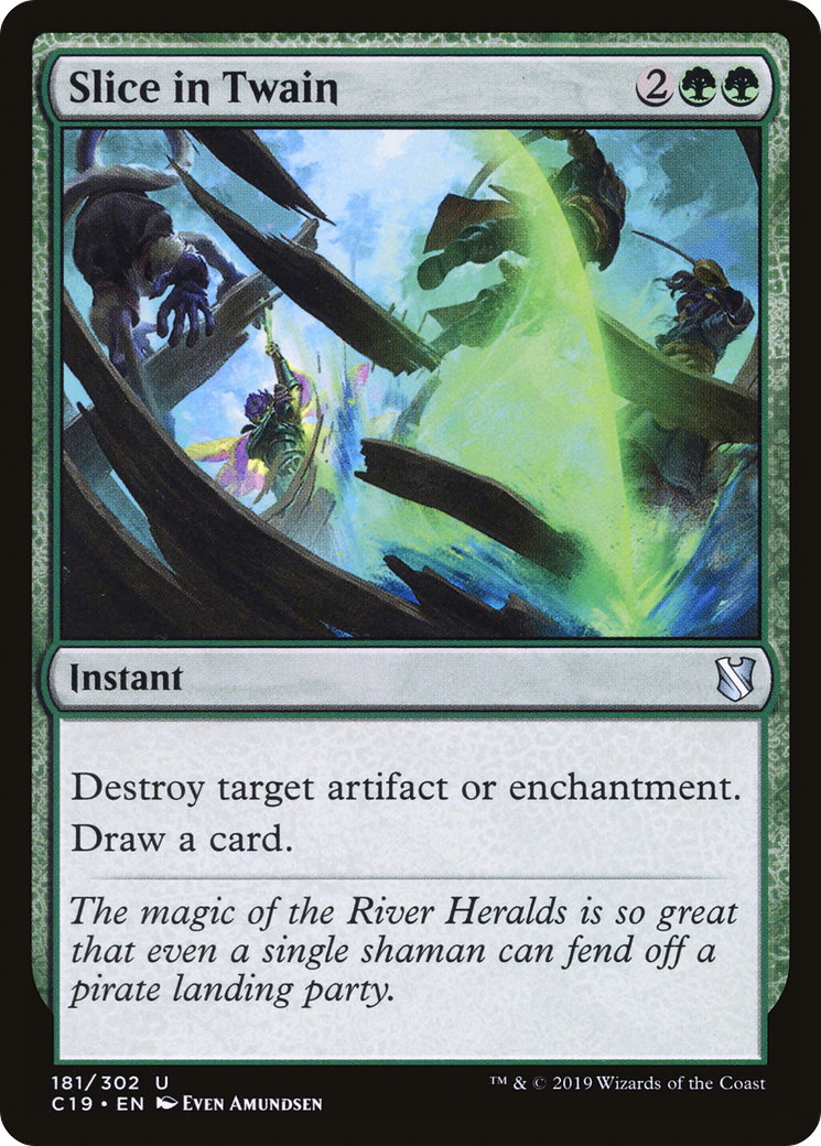 Slice in Twain (C19-181) [Commander 2019] MTG Single Wizards of the Coast