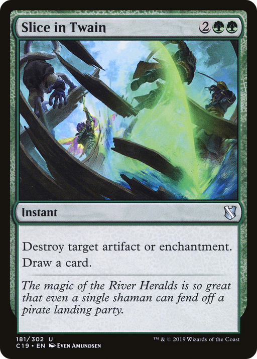 Slice in Twain (C19-181) [Commander 2019] MTG Single Wizards of the Coast