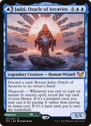 Jadzi, Oracle of Arcavios (STX-151) [Strixhaven: School of Mages] MTG Single Wizards of the Coast