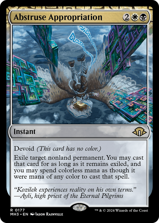 Abstruse Appropriation (MH3-177) [Modern Horizons 3] Foil MTG Single Wizards of the Coast