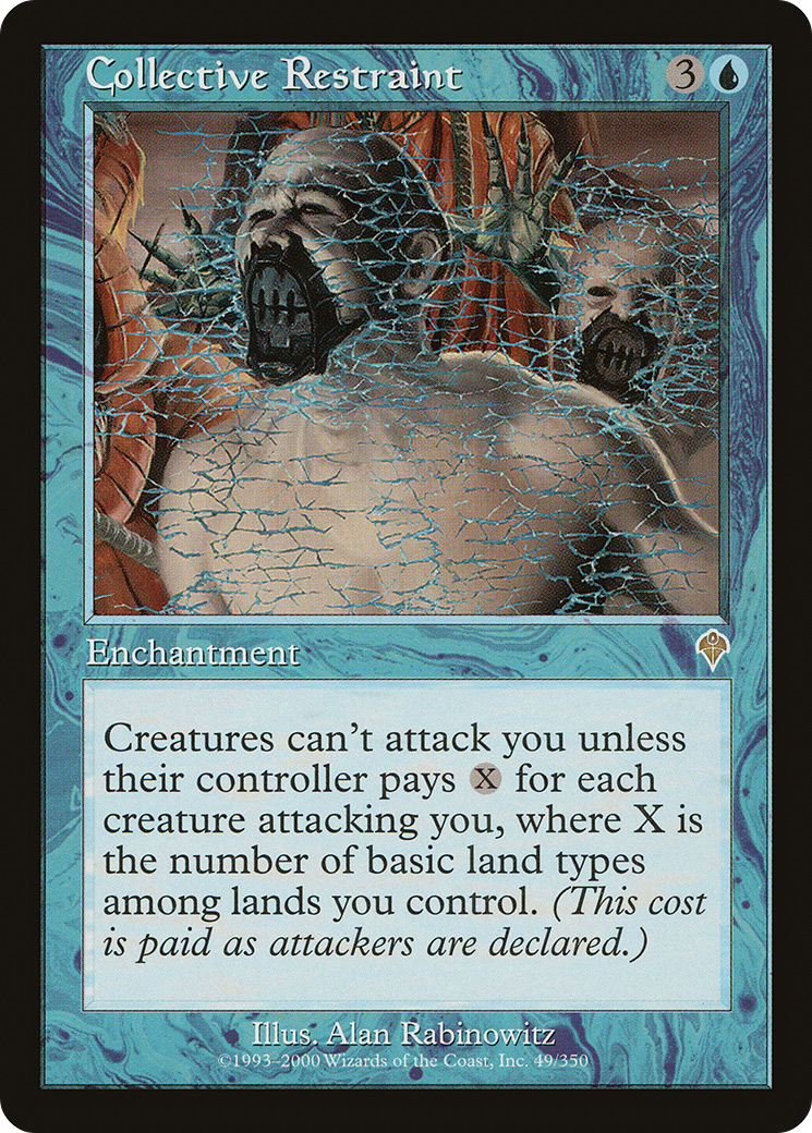 Collective Restraint (INV-049) [Invasion] MTG Single Wizards of the Coast