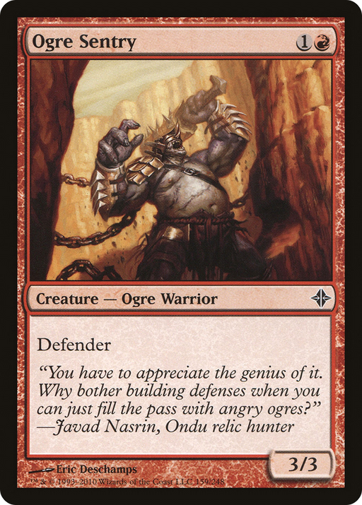 Ogre Sentry (ROE-159) [Rise of the Eldrazi] MTG Single Wizards of the Coast