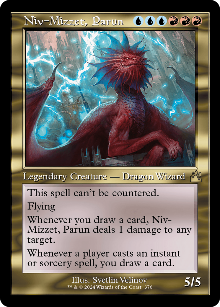 Niv-Mizzet, Parun (RVR-376) [Ravnica Remastered] Foil MTG Single Wizards of the Coast