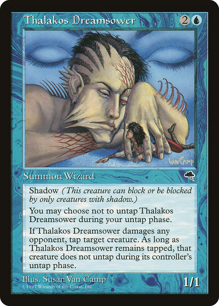 Thalakos Dreamsower (TMP-092) [Tempest] MTG Single Wizards of the Coast