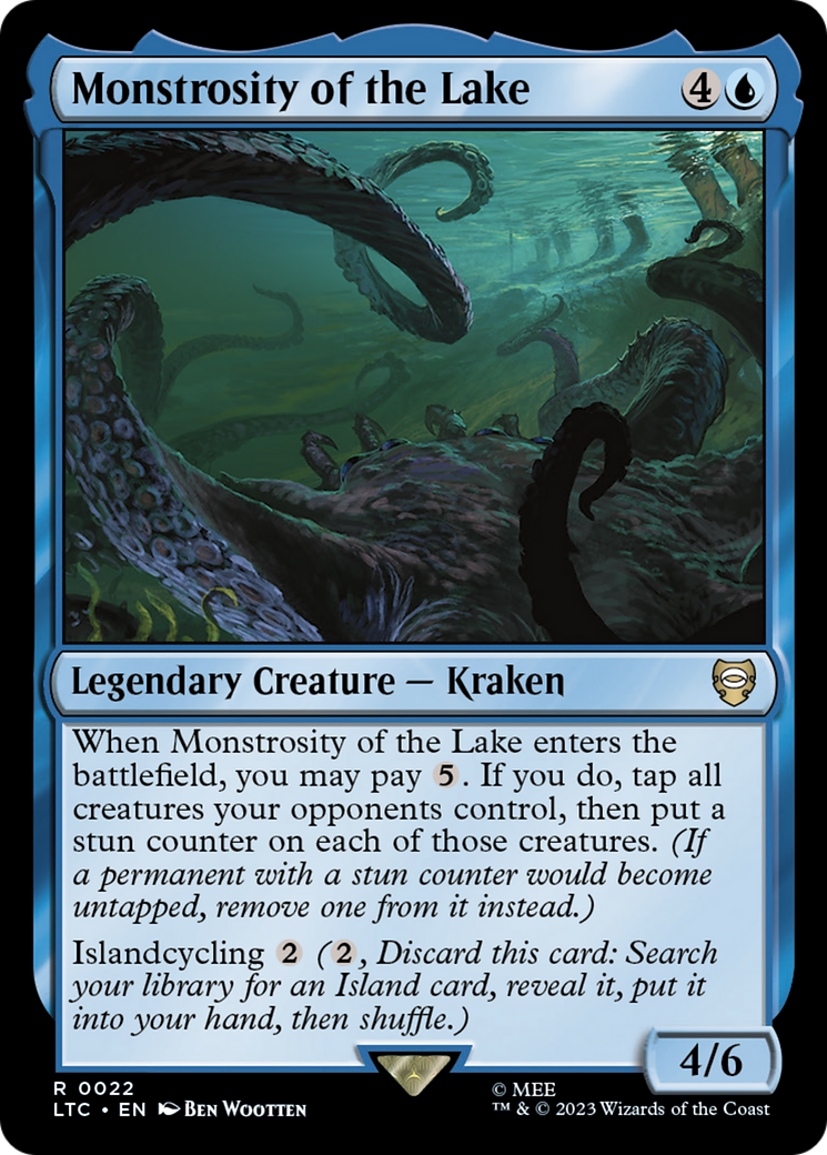 Monstrosity of the Lake (LTC-022) [Tales of Middle-earth Commander] MTG Single Wizards of the Coast