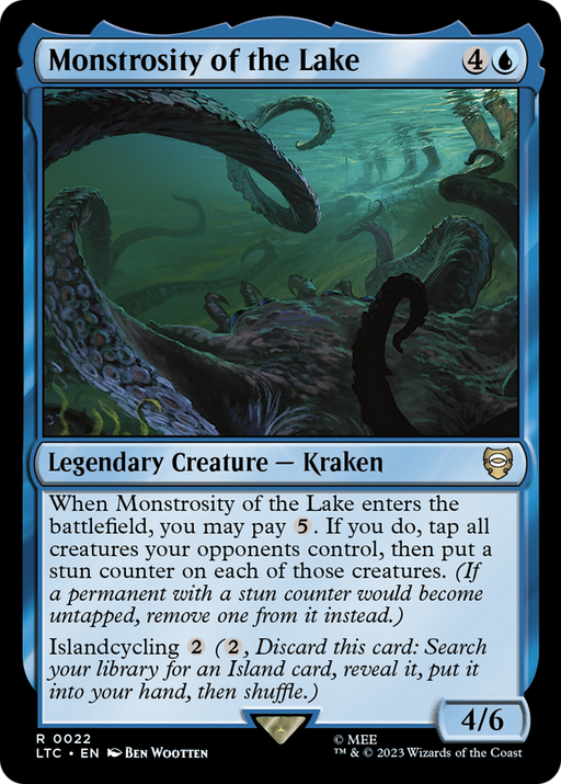 Monstrosity of the Lake (LTC-022) [Tales of Middle-earth Commander] MTG Single Wizards of the Coast