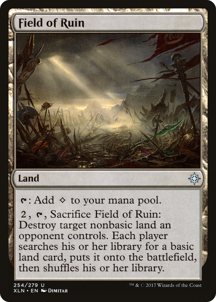 Field of Ruin (XLN-254) [Ixalan] MTG Single Wizards of the Coast