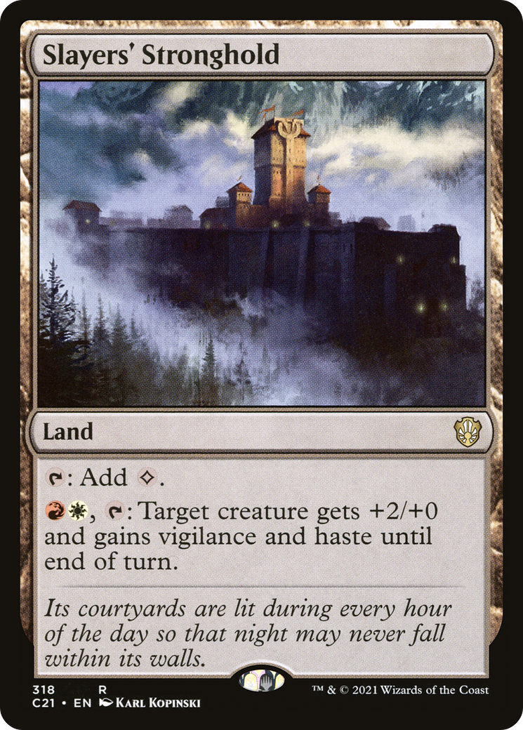 Slayers' Stronghold (C21-318) [Commander 2021] MTG Single Wizards of the Coast