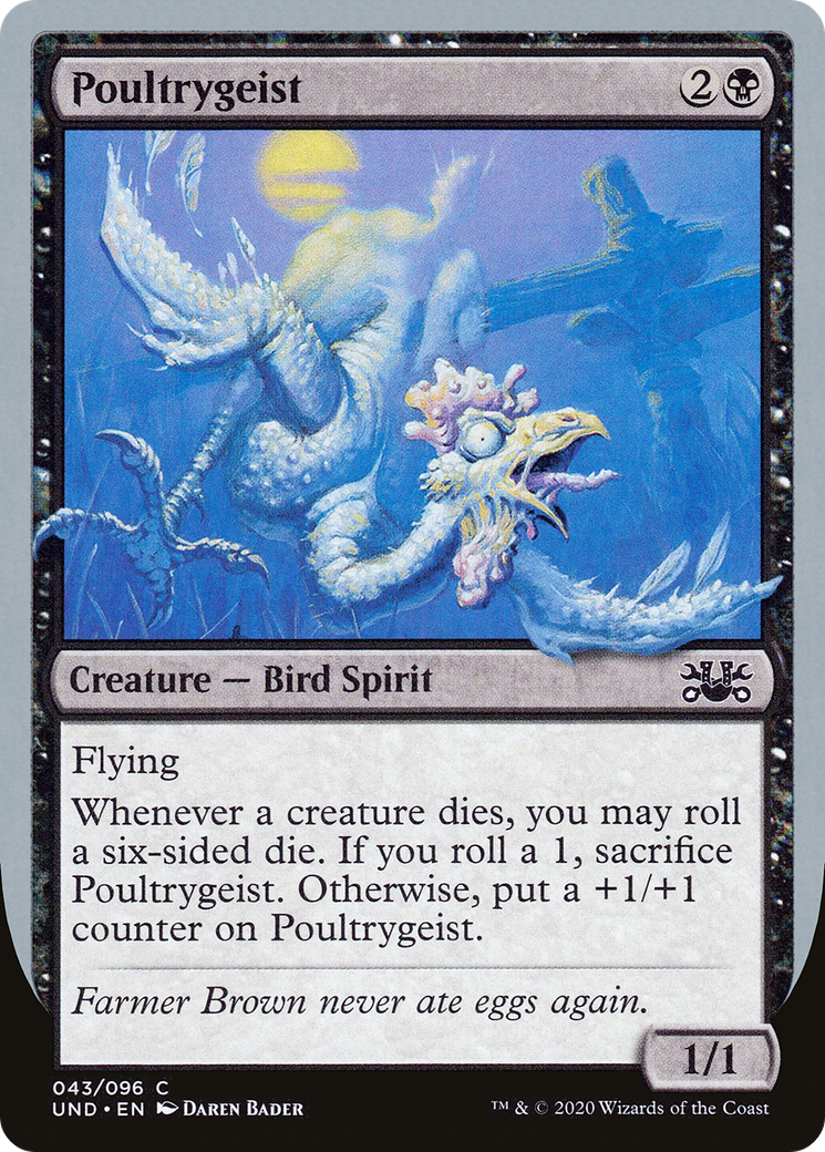 Poultrygeist (UND-043) [Unsanctioned] MTG Single Wizards of the Coast