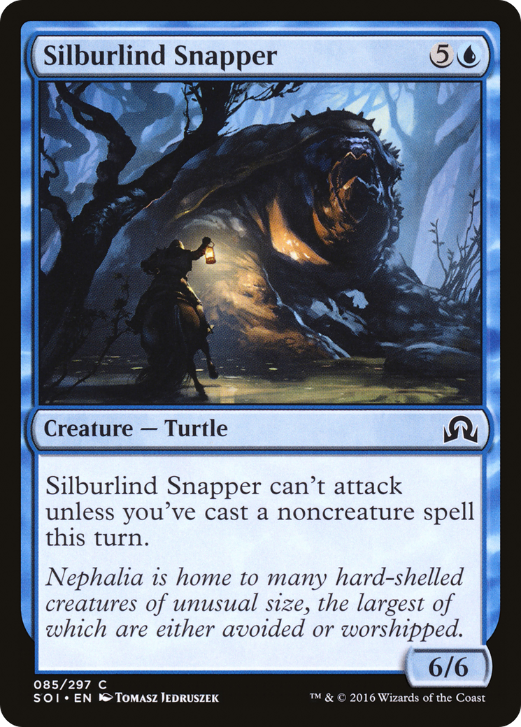 Silburlind Snapper (SOI-085) [Shadows over Innistrad] Foil MTG Single Wizards of the Coast