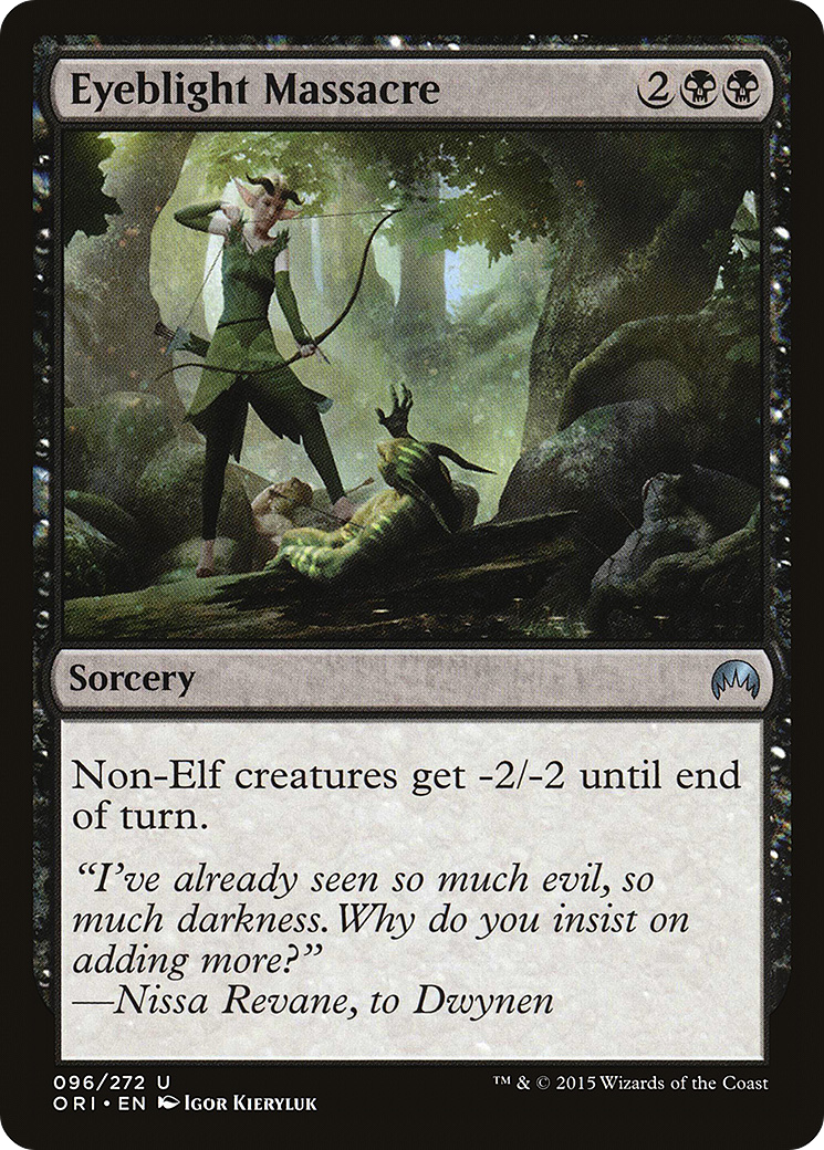 Eyeblight Massacre (ORI-096) [Magic Origins] Foil MTG Single Wizards of the Coast