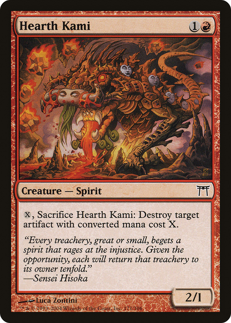 Hearth Kami (CHK-171) [Champions of Kamigawa] MTG Single Wizards of the Coast