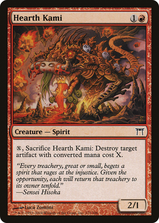 Hearth Kami (CHK-171) [Champions of Kamigawa] MTG Single Wizards of the Coast