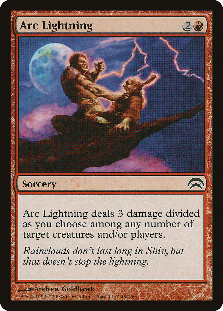 Arc Lightning (HOP-046) [Misc] Planechase MTG Single Wizards of the Coast