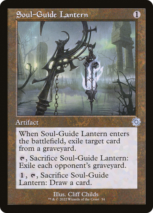 Soul-Guide Lantern (BRR-054) [The Brothers' War Retro Artifacts] Foil MTG Single Wizards of the Coast
