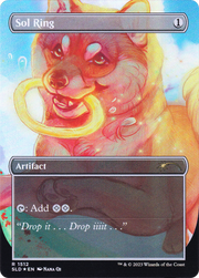 Sol Ring (1512) (SLD-1512) [Secret Lair] Drop (Borderless) Foil MTG Single Wizards of the Coast