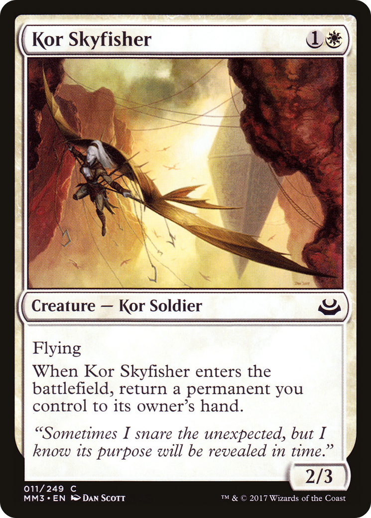 Kor Skyfisher (MM3-011) [Modern Masters 2017] MTG Single Modern Masters 2017