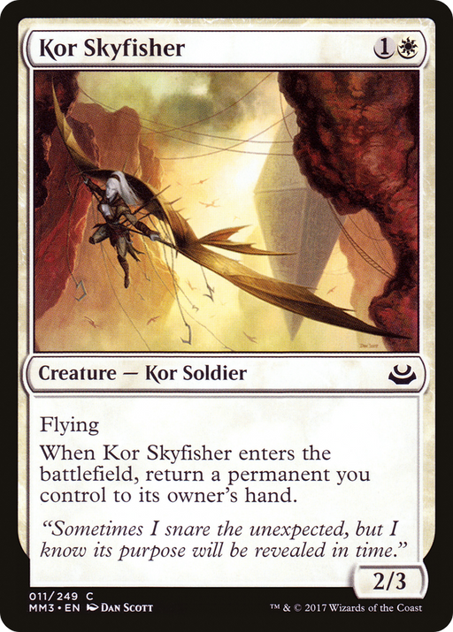Kor Skyfisher (MM3-011) [Modern Masters 2017] Foil MTG Single Modern Masters 2017