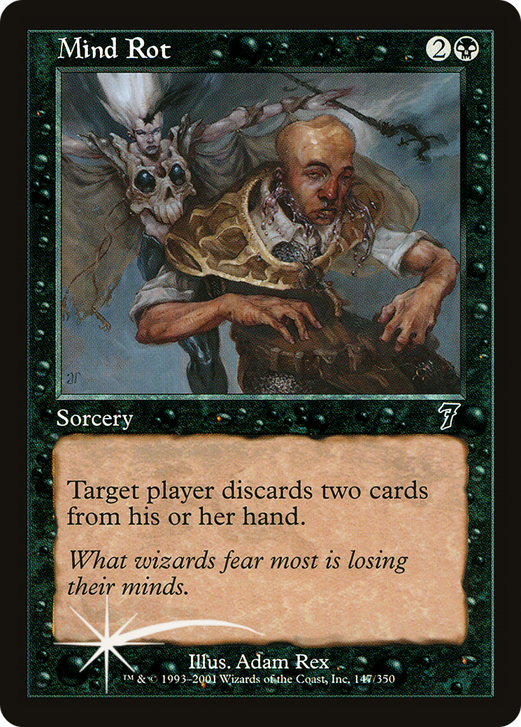 Mind Rot (7ED-147) [7th Edition] MTG Single Wizards of the Coast