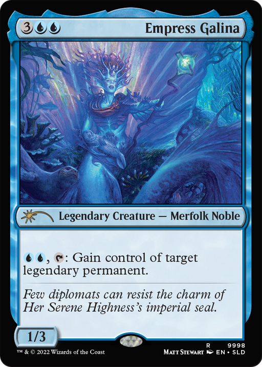 Empress Galina (SLD-9998) [Secret Lair] Drop MTG Single Wizards of the Coast