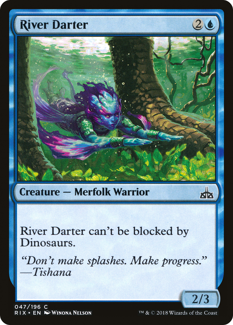 River Darter (RIX-047) [Rivals of Ixalan] MTG Single Wizards of the Coast