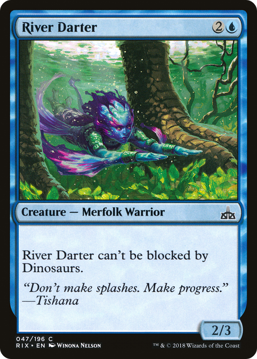 River Darter (RIX-047) [Rivals of Ixalan] MTG Single Wizards of the Coast