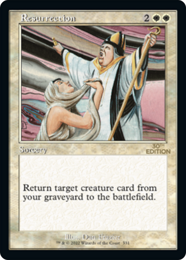 Resurrection (30A-331) [30th Anniversary Edition] MTG Single Wizards of the Coast