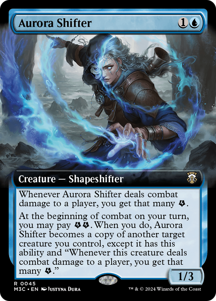 Aurora Shifter (M3C-045) [Modern Horizons 3 Commander] (Extended Art) MTG Single Wizards of the Coast