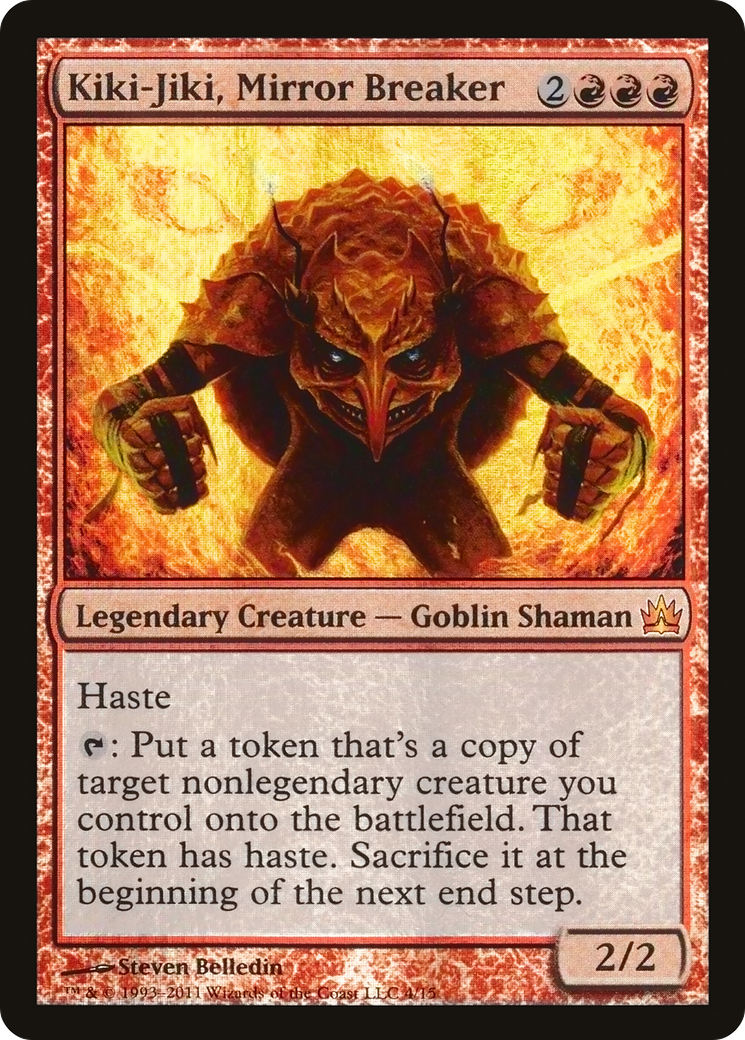 Kiki-Jiki, Mirror Breaker (V11-) [Misc] From the Vault: Legends Foil MTG Single Wizards of the Coast