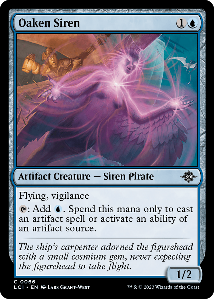 Oaken Siren (LCI-066) [The Lost Caverns of Ixalan] Foil MTG Single Wizards of the Coast