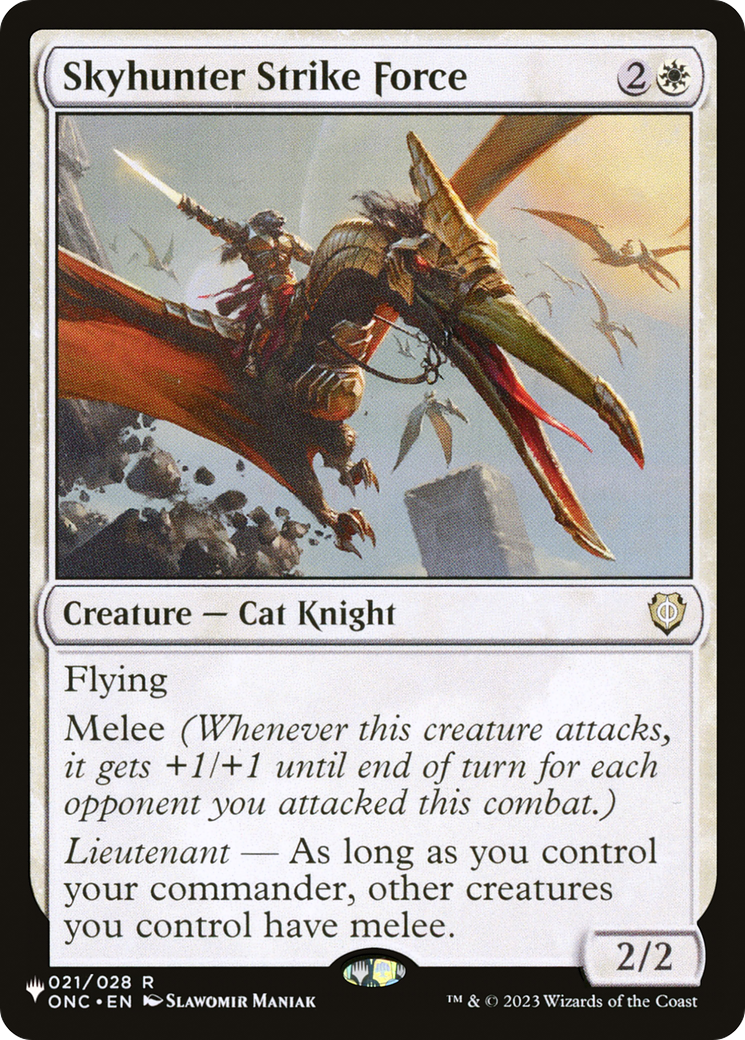Skyhunter Strike Force (LIST-021/028) [Mystery Booster] The List MTG Single Wizards of the Coast