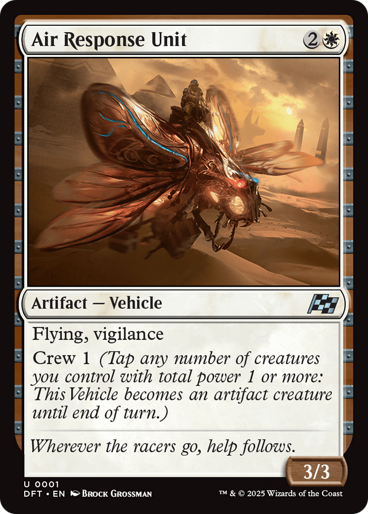 Air Response Unit (DFT-001) [Aetherdrift] MTG Single Wizards of the Coast