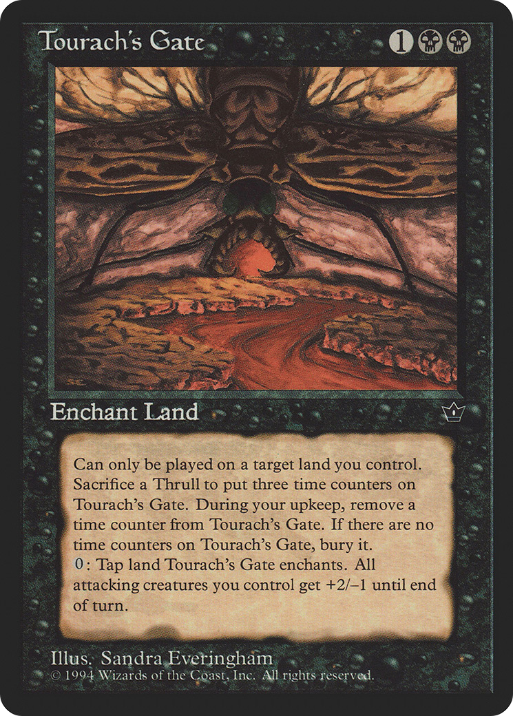 Tourach's Gate (FEM-) [Fallen Empires] MTG Single Wizards of the Coast
