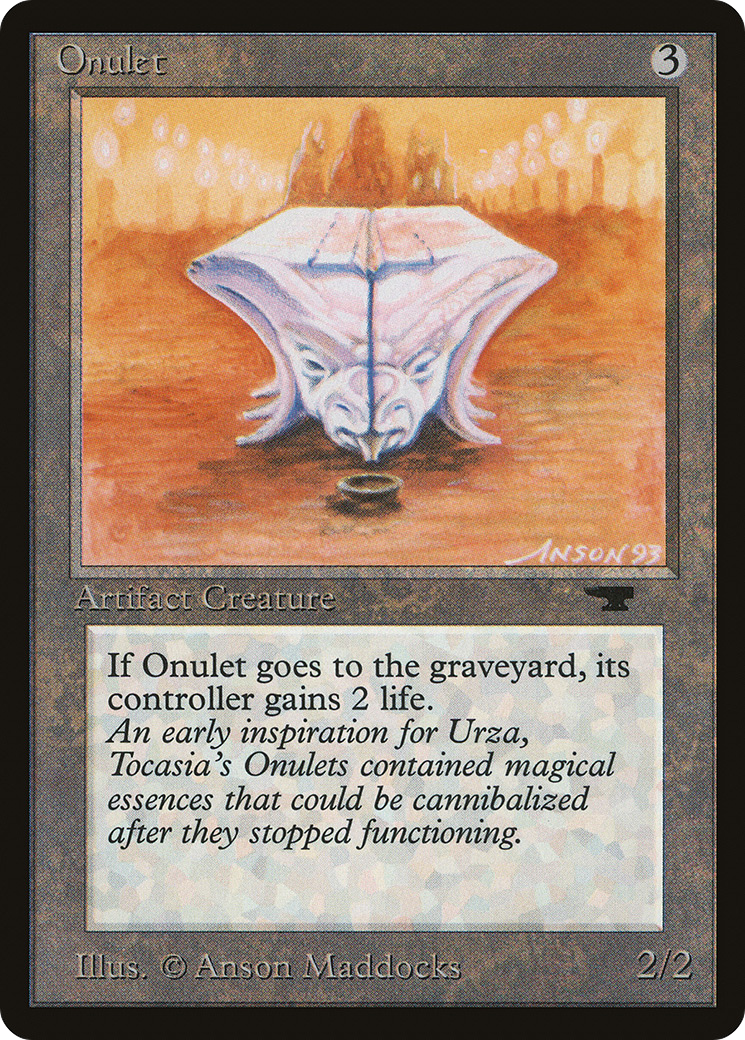 Onulet (ATQ-059) [Oldschool] Antiquities MTG Single Wizards of the Coast
