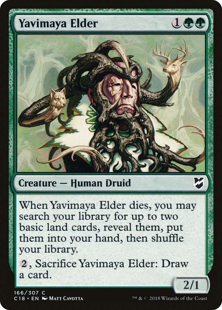 Yavimaya Elder (C18-166) [Commander 2018] MTG Single Wizards of the Coast