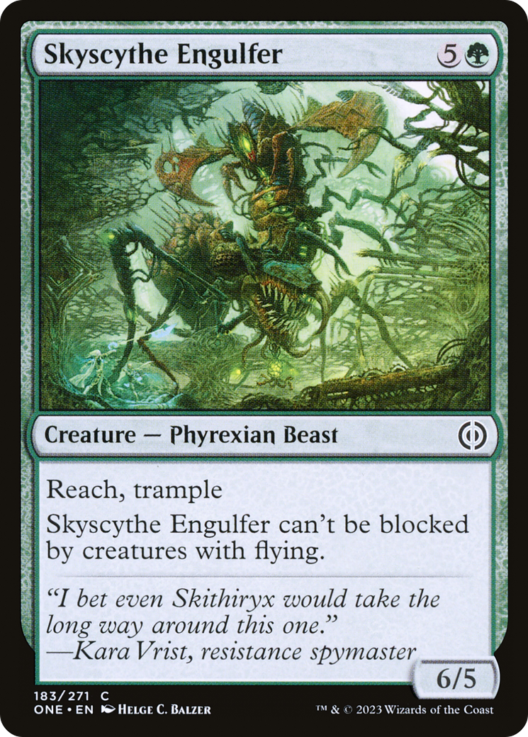 Skyscythe Engulfer (ONE-183) [Phyrexia: All Will Be One] MTG Single Wizards of the Coast
