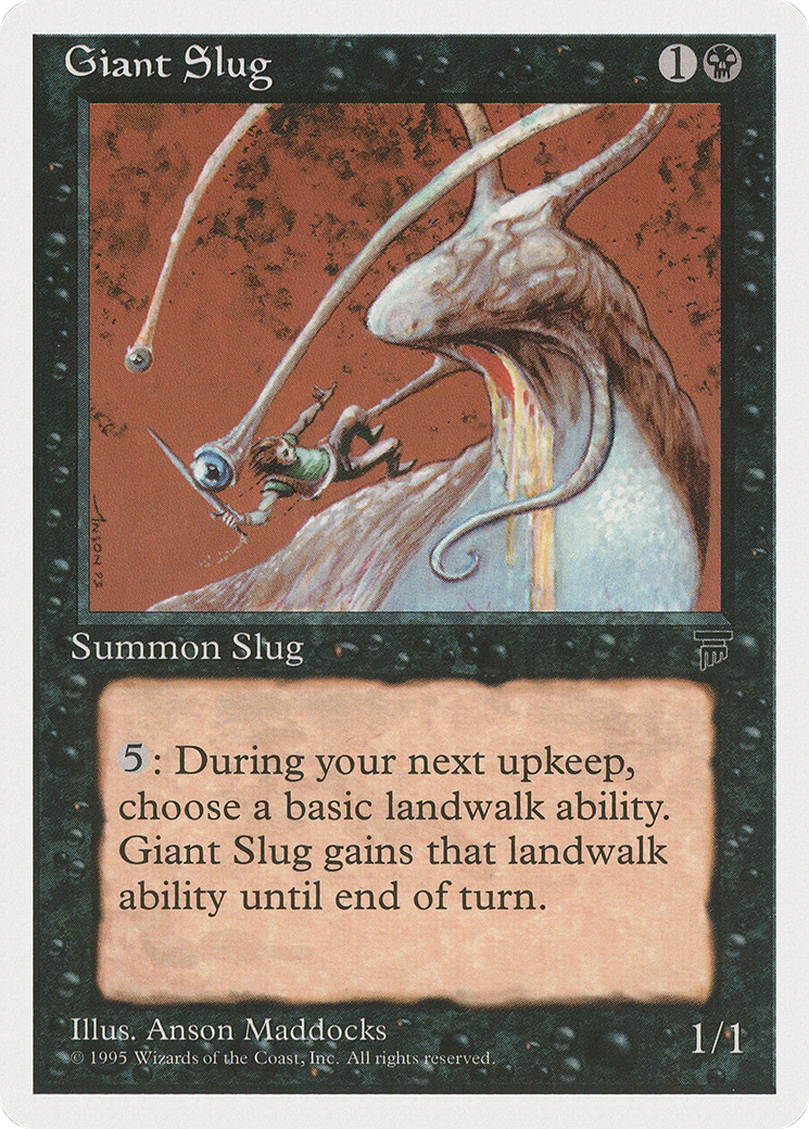 Giant Slug (CHR-033) [Chronicles] MTG Single Wizards of the Coast