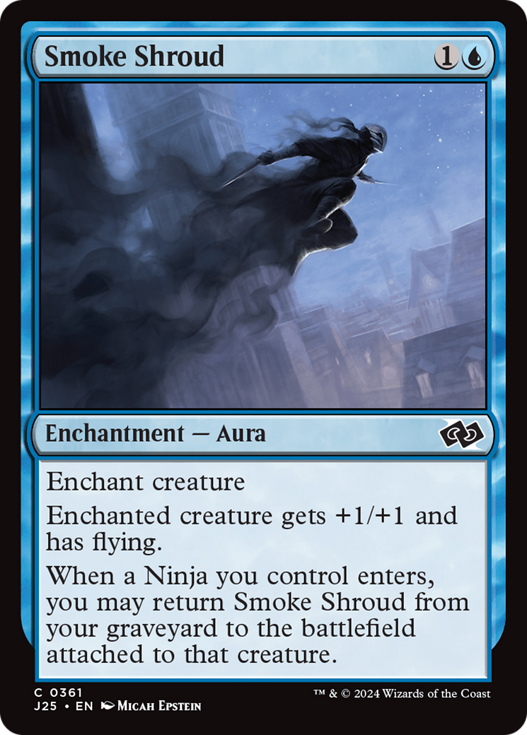 Smoke Shroud (J25-361) [Foundations Jumpstart] MTG Single Wizards of the Coast