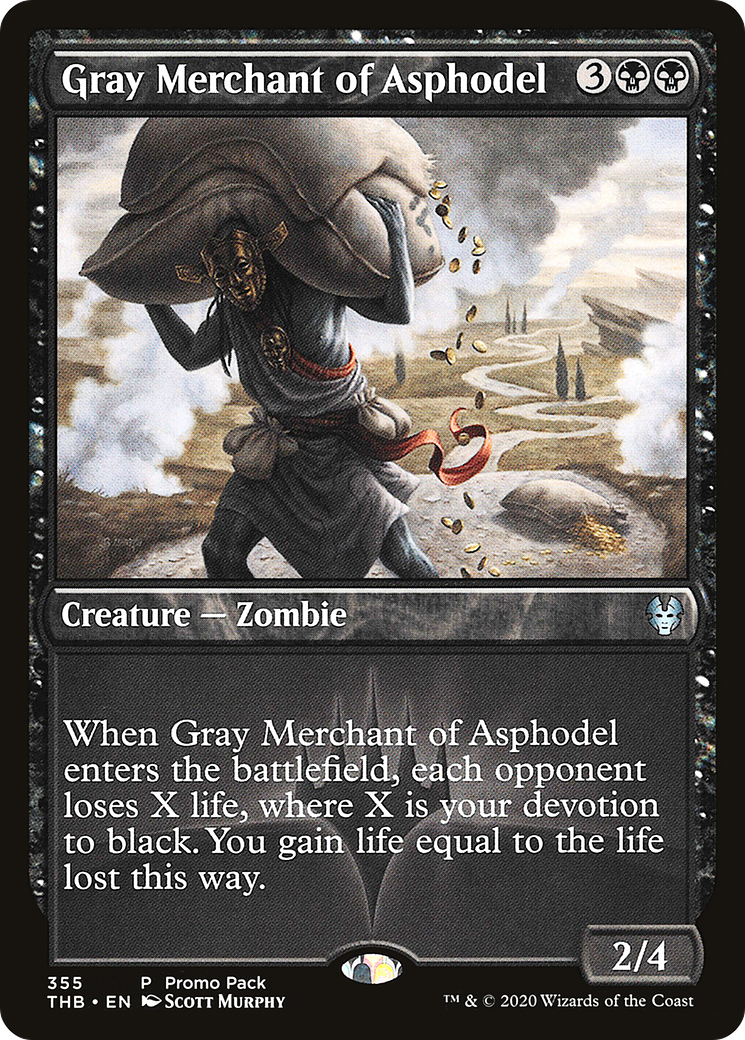 Gray Merchant of Asphodel (PPTHB-355) [Theros Beyond Death] Foil MTG Single Wizards of the Coast