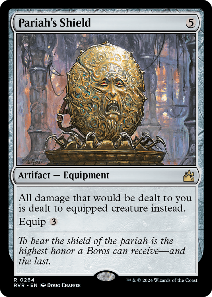 Pariah's Shield (RVR-264) [Ravnica Remastered] Foil MTG Single Wizards of the Coast