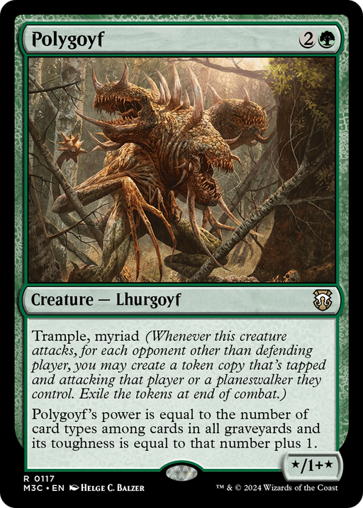 Polygoyf (M3C-117) [Modern Horizons 3 Commander] MTG Single Wizards of the Coast