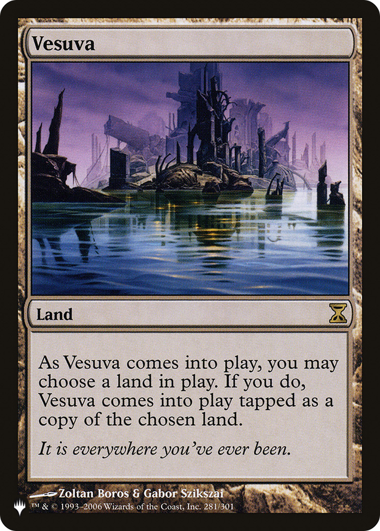 Vesuva (LIST-281/301) [Mystery Booster] The List MTG Single Wizards of the Coast