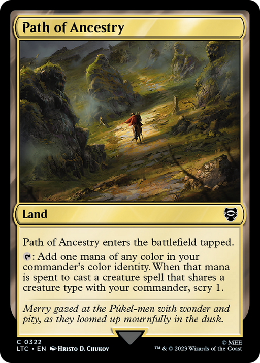 Path of Ancestry (LTC-322) [Tales of Middle-earth Commander] MTG Single Wizards of the Coast