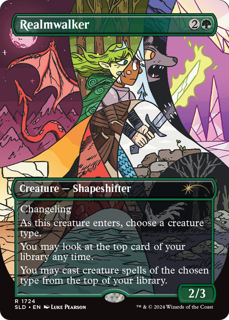 Realmwalker (SLD-1724) [Secret Lair Drop] (Borderless) MTG Single Wizards of the Coast