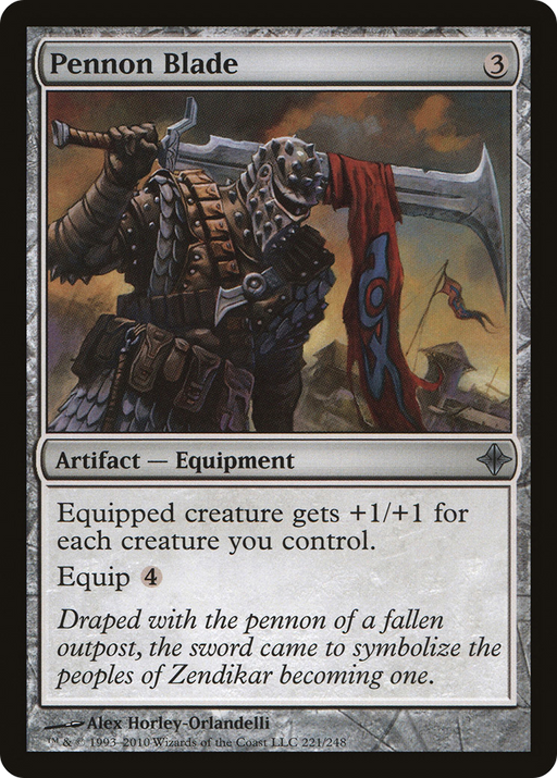 Pennon Blade (ROE-221) [Rise of the Eldrazi] Foil MTG Single Wizards of the Coast