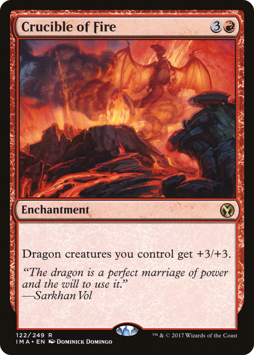 Crucible of Fire (IMA-122) [Iconic Masters] MTG Single Wizards of the Coast