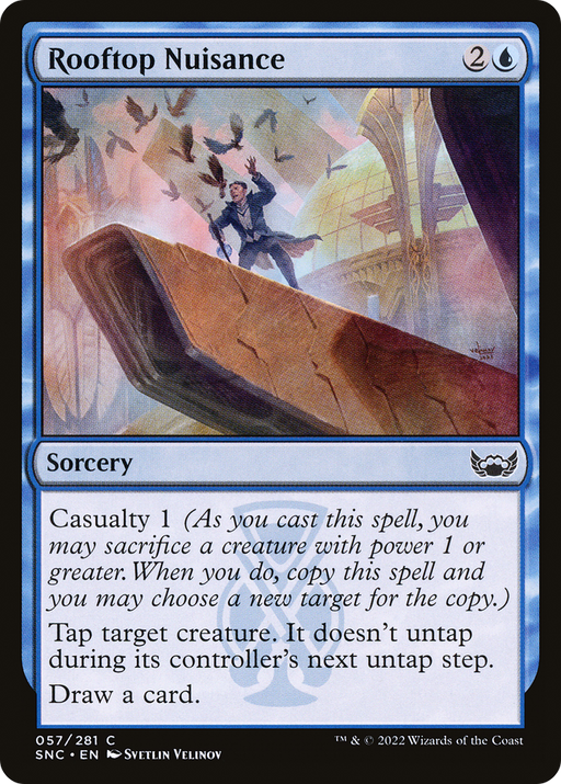 Rooftop Nuisance (SNC-057) [Streets of New Capenna] MTG Single Wizards of the Coast