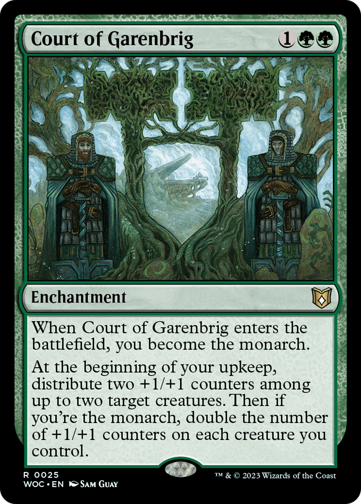 Court of Garenbrig (WOC-025) [Wilds of Eldraine Commander] MTG Single Wizards of the Coast