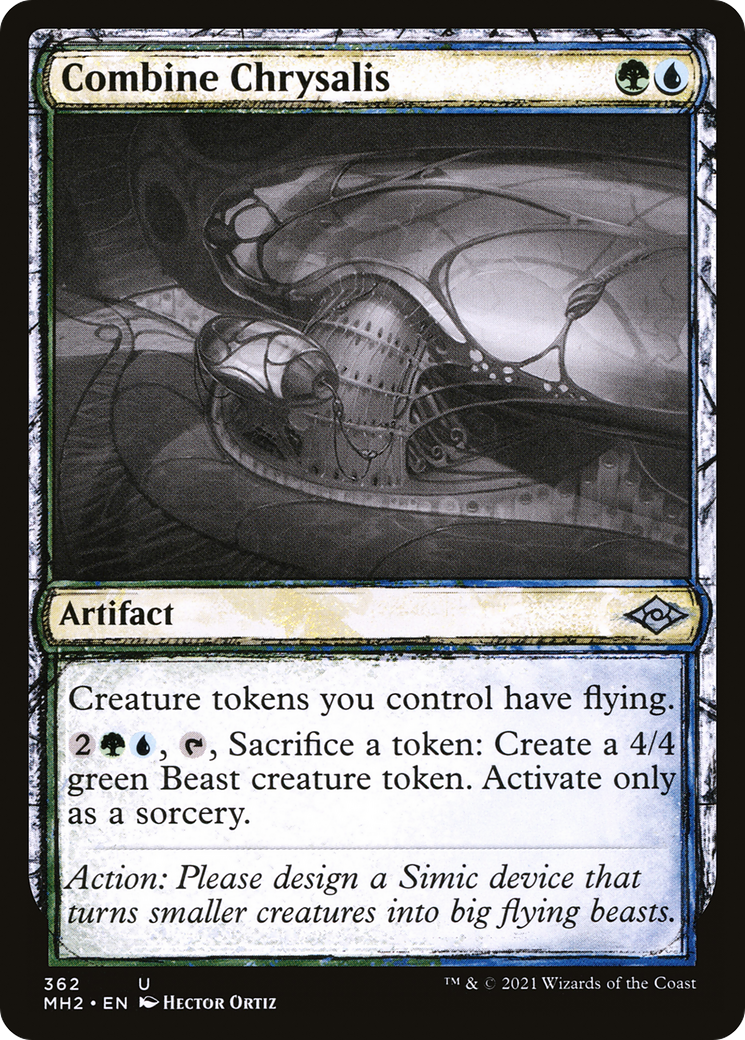 Combine Chrysalis (MH2-362) [Modern Horizons 2] (Showcase) Foil MTG Single Wizards of the Coast